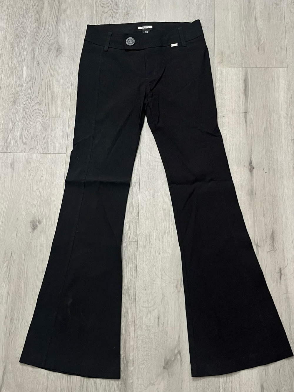 Guess Black Flare Pants for Women